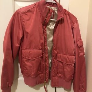 Rose Gold Bomber Jacket Bran New